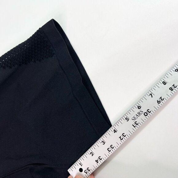 Aerie Romper Playsuit Womens XL Black Mesh Seamless Racerback Sleeveless NWT - Picture 6 of 11